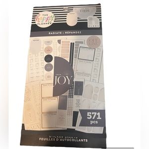 The Happy Planner Sticker Pack for Calendars, Journals and Projects.